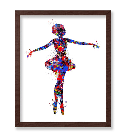 Watercolor Ballerina