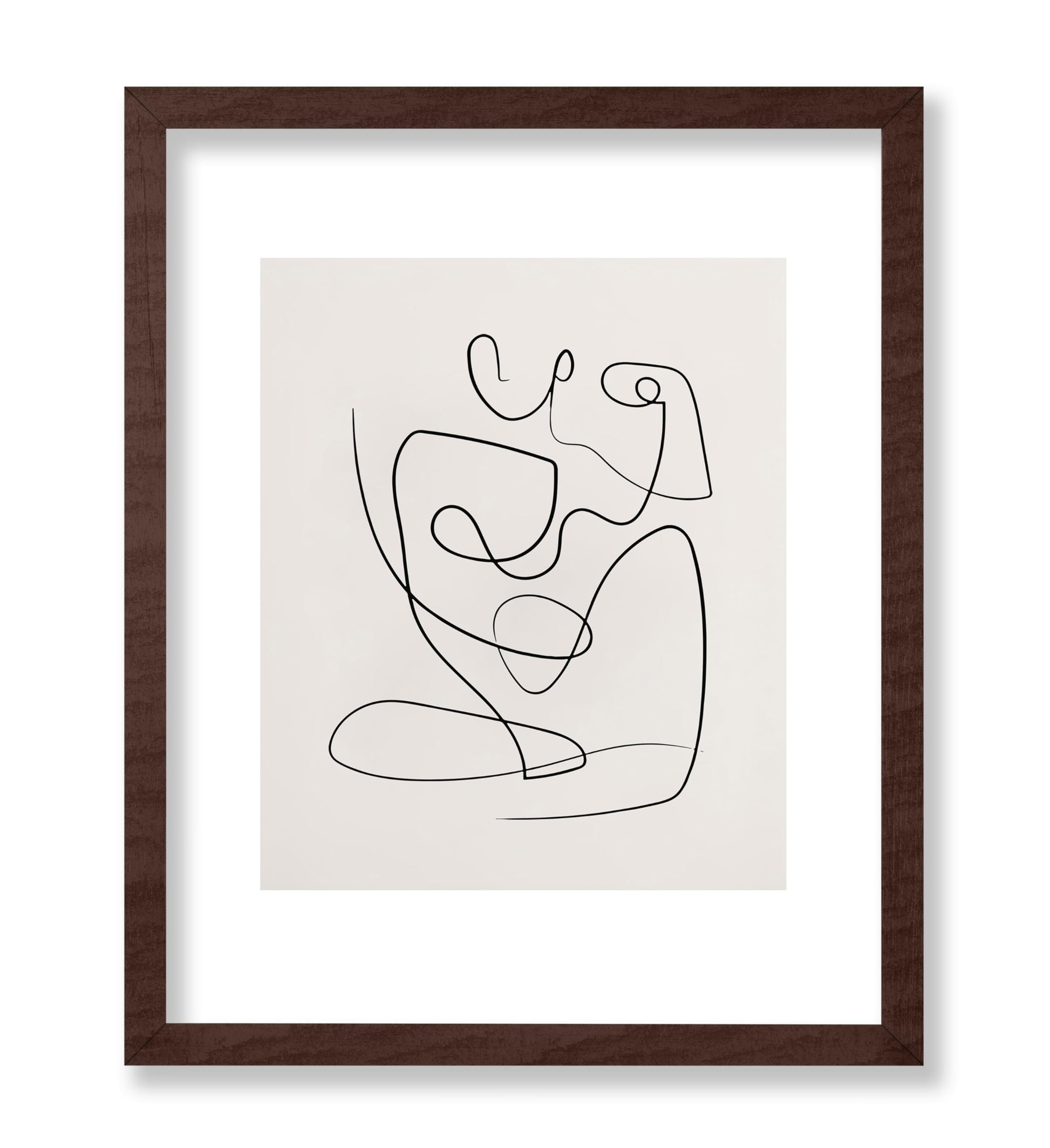 Woman Figure Line Drawing