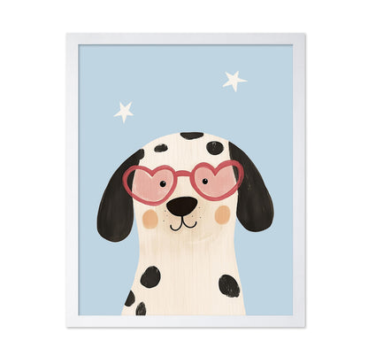 Dalmatian in Glasses No2