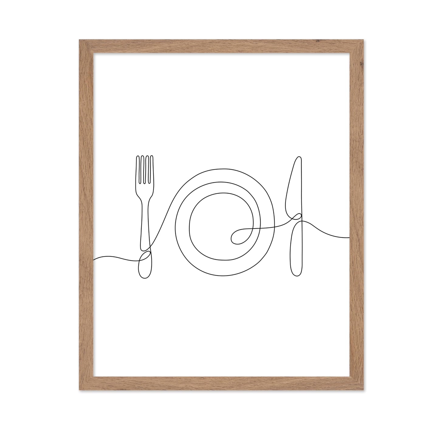 Cutlery Line Drawing