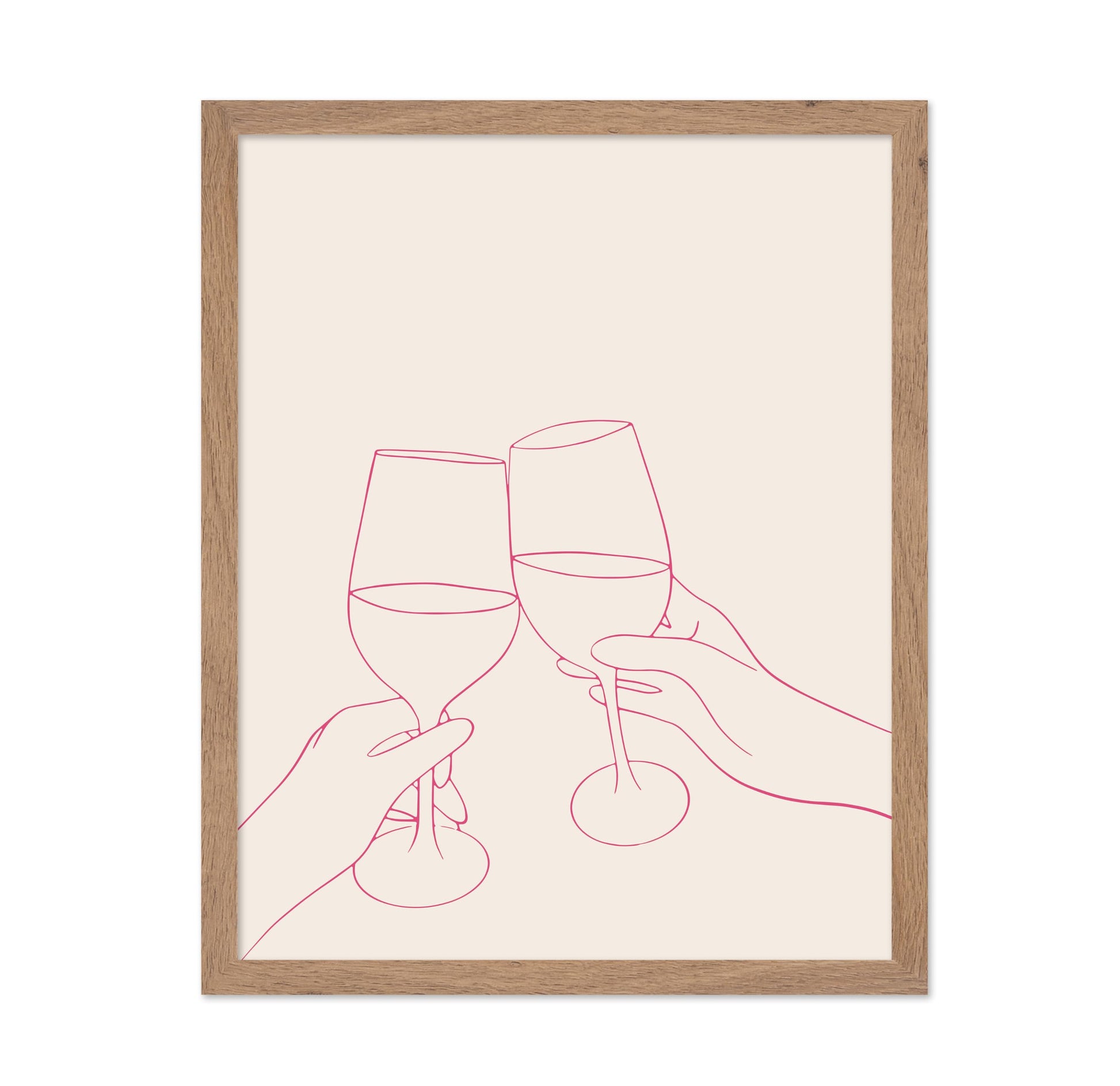 Cheers Line Drawing No4