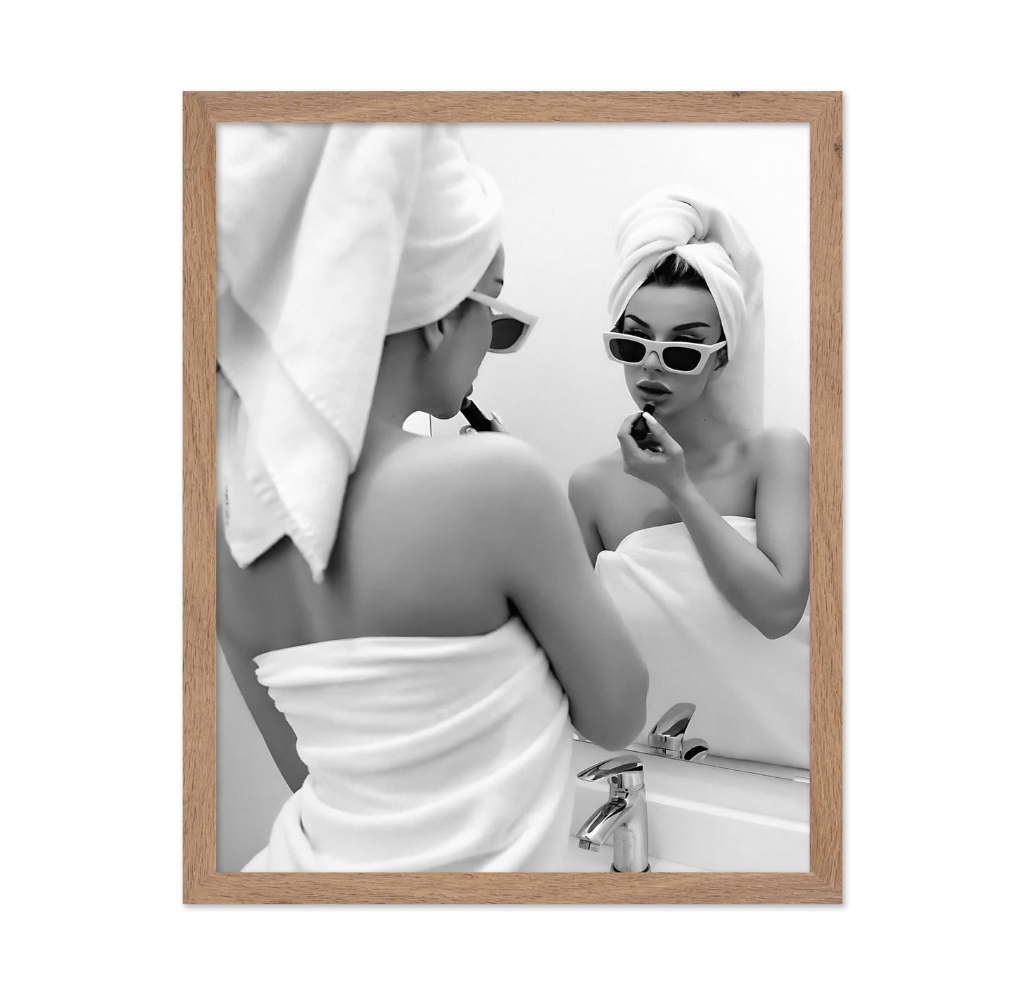 Woman in Towel