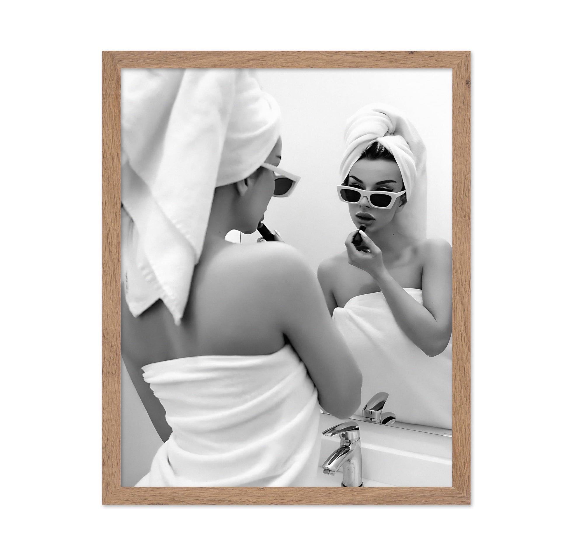 Woman in Towel