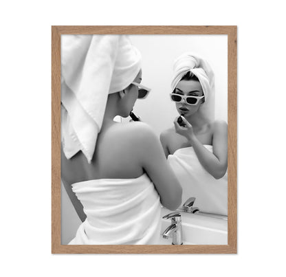 Woman in Towel