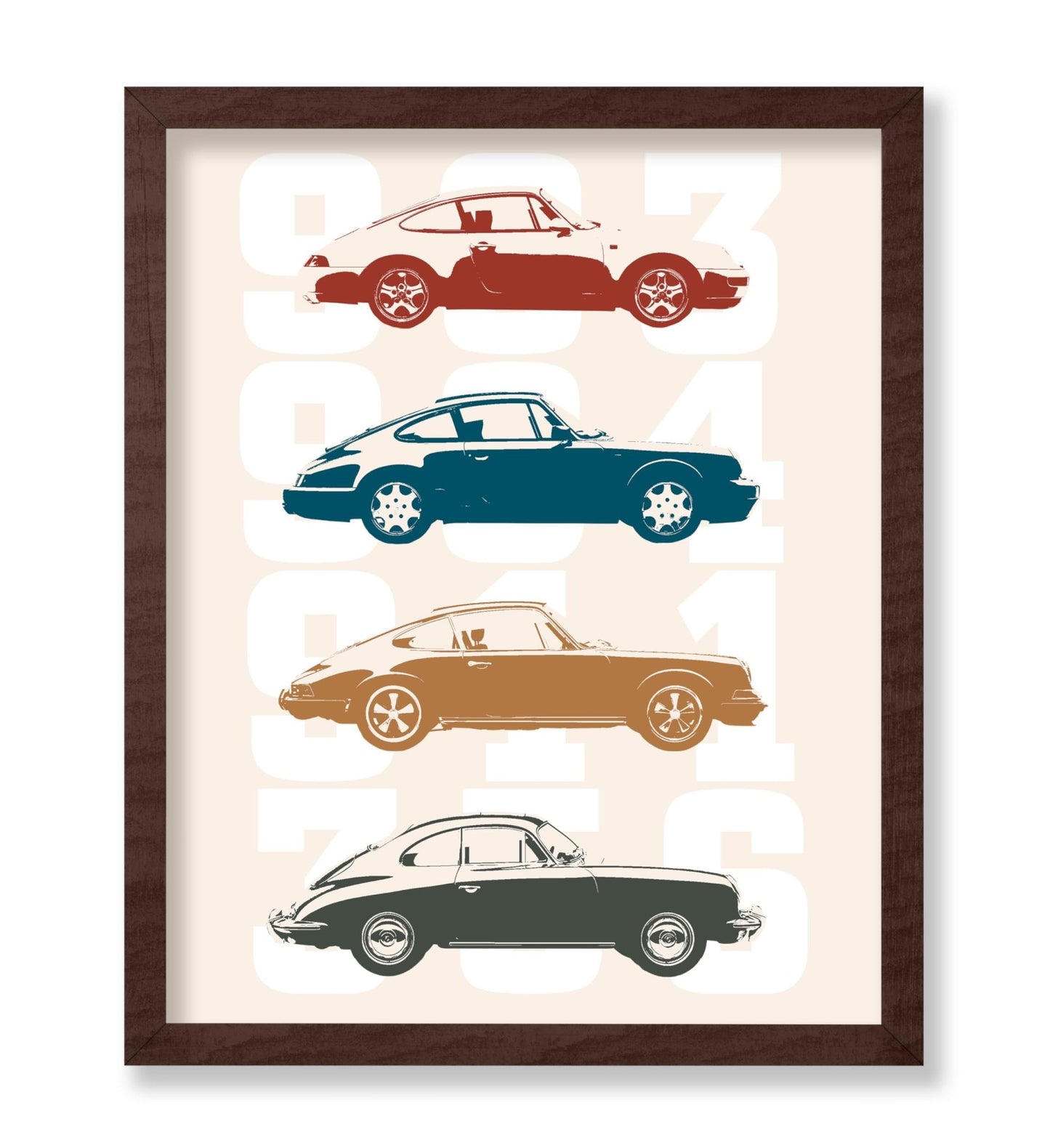 Classic Cars Silhouette