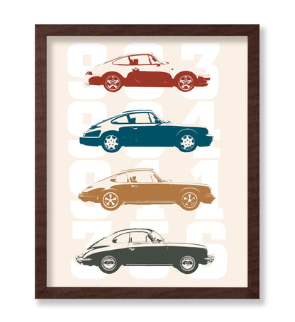 Classic Cars Silhouette