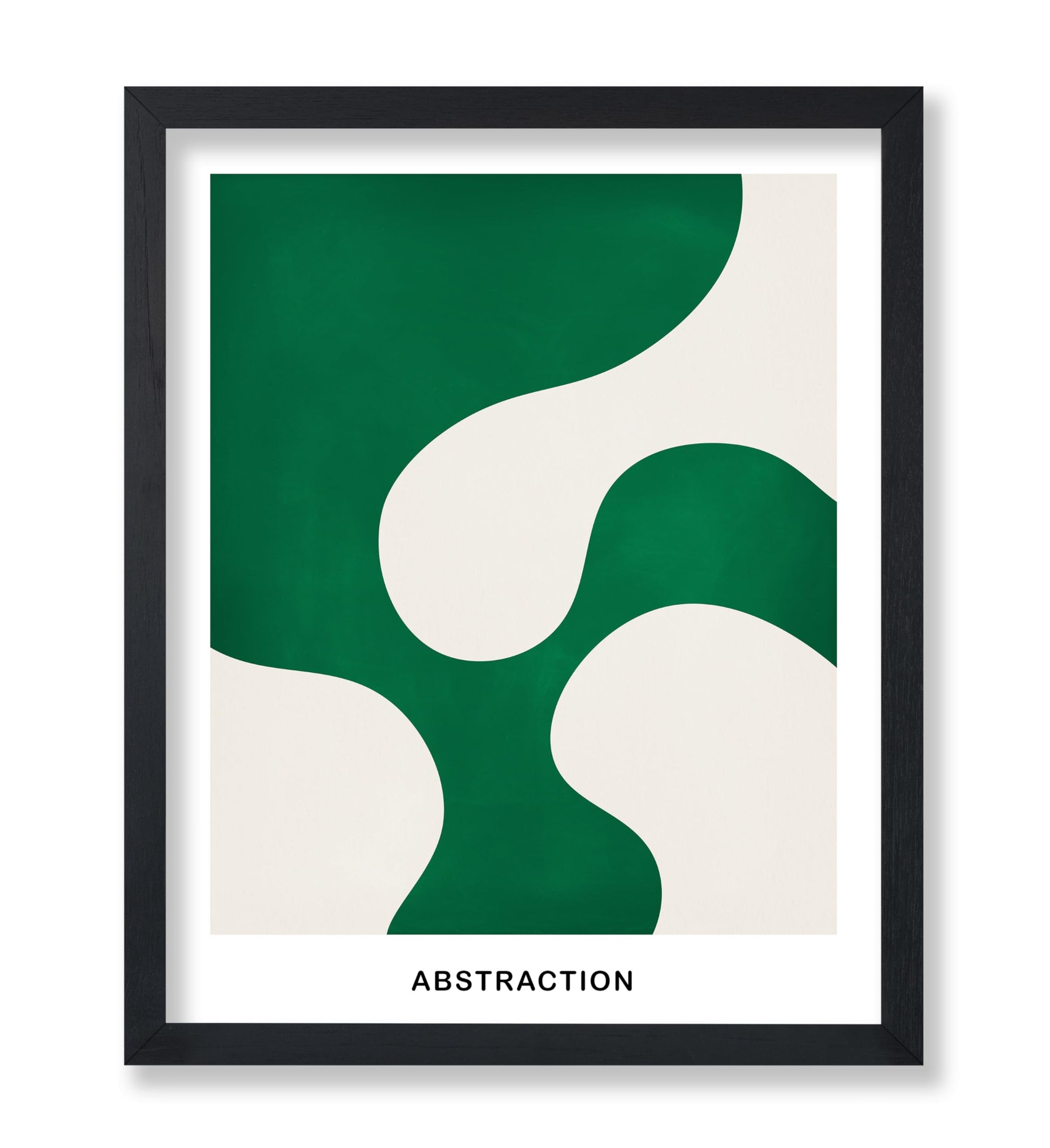 Emerald Green Abstraction
