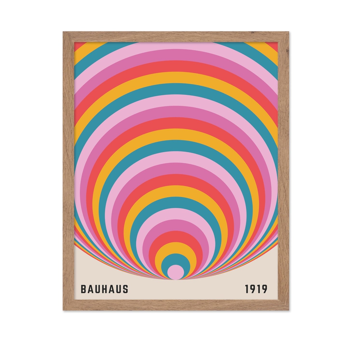 Bauhaus - Rainbow Circles