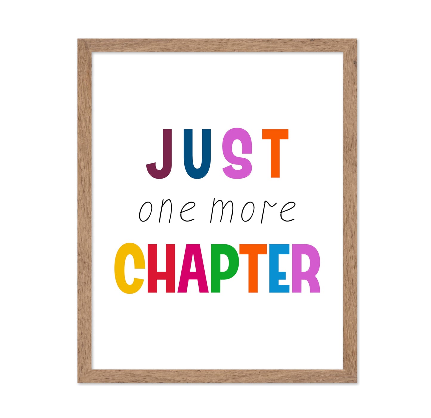 Just One More Chapter