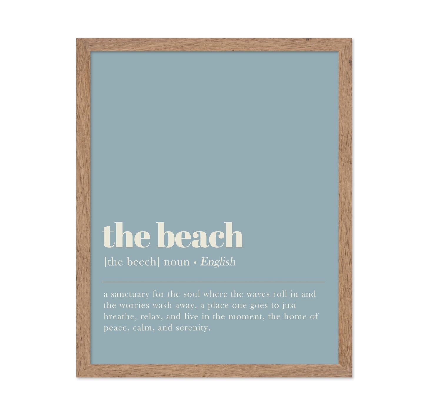 Definition of The Beach