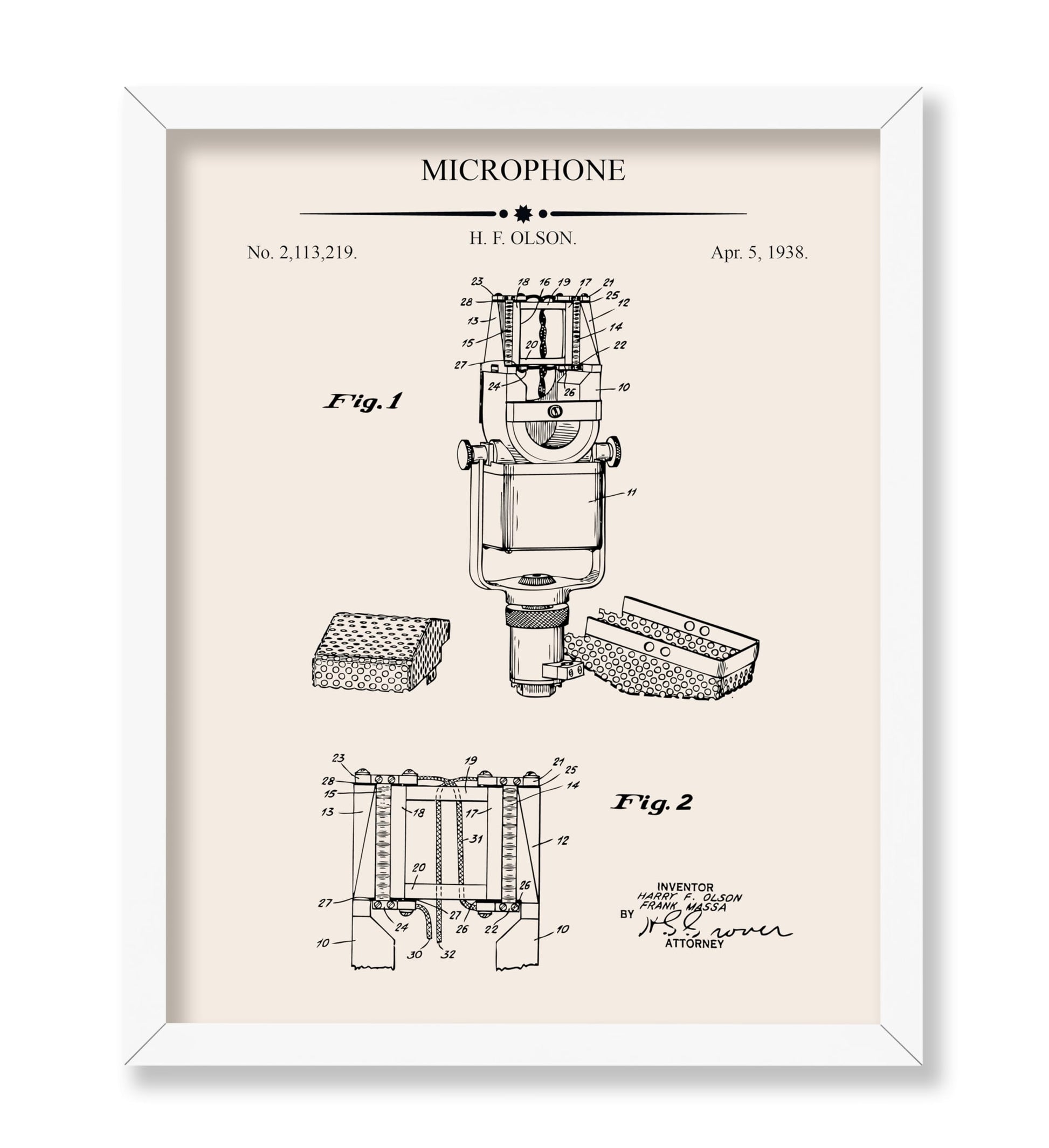 Microphone Blueprint No1