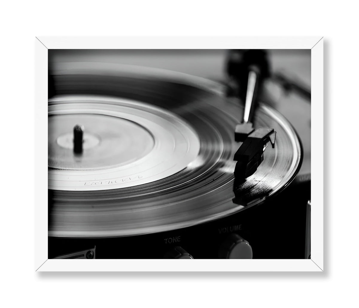 Flat Disc Vinyl Record