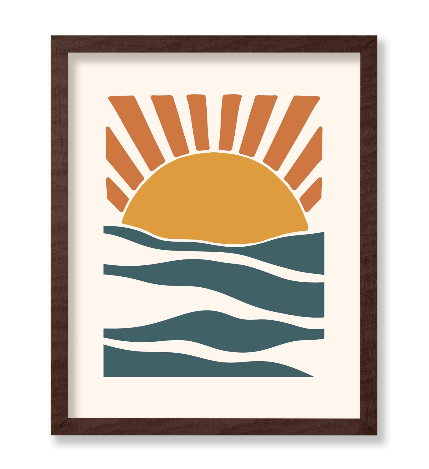 Abstract Sunrise No1
