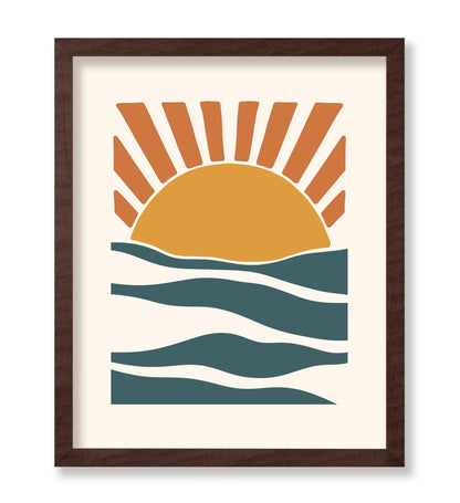 Abstract Sunrise No1