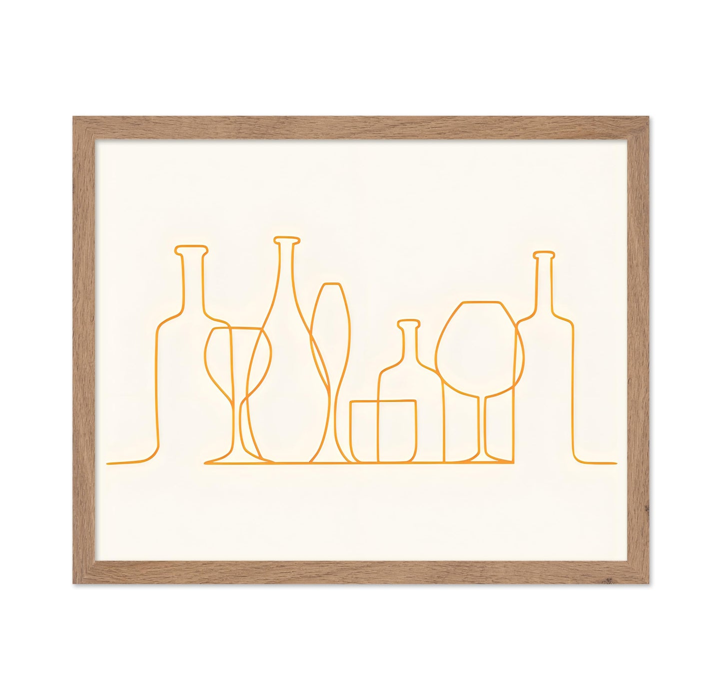 Alcohol Drinks Line Art No1