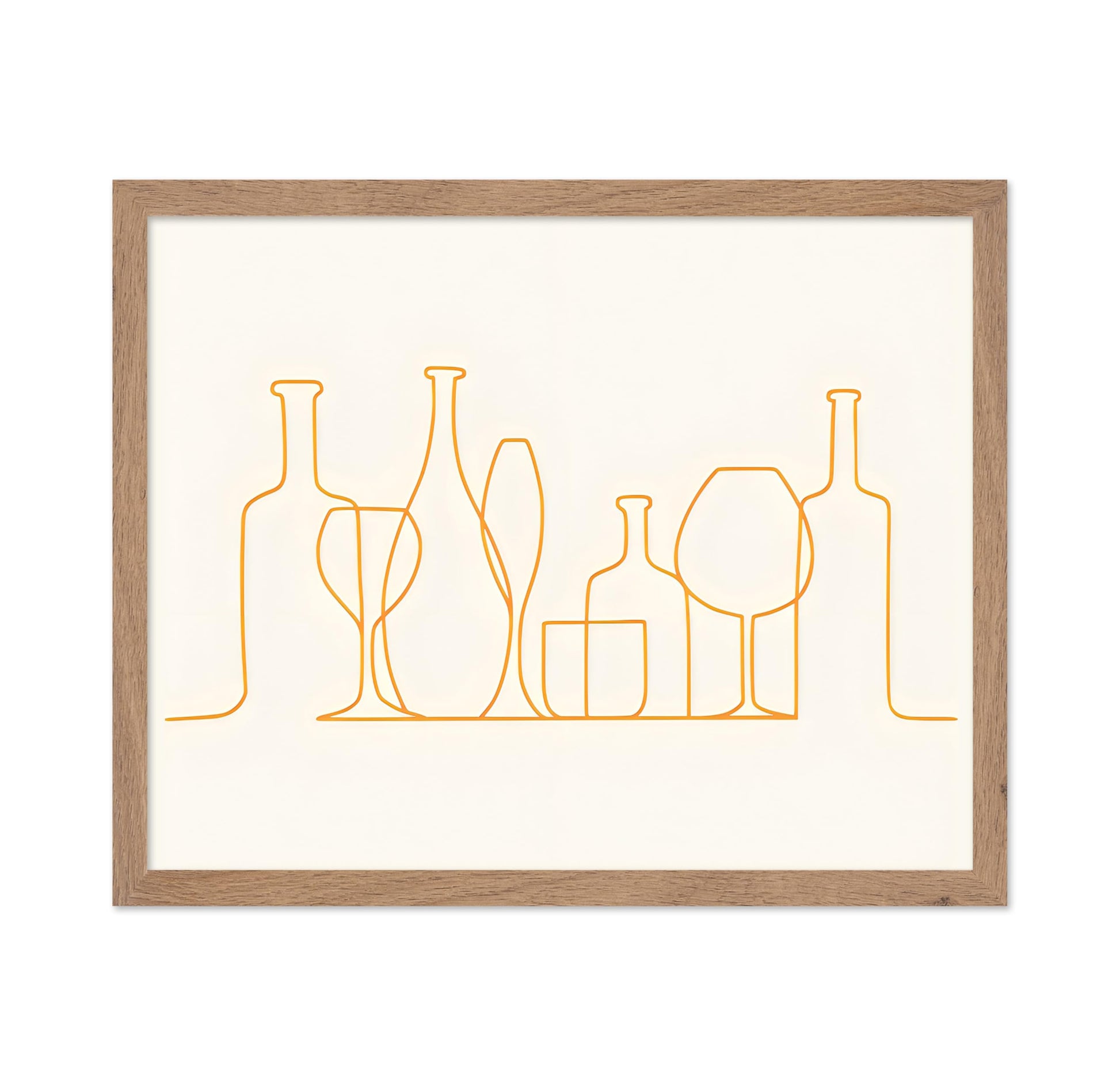 Alcohol Drinks Line Art No1
