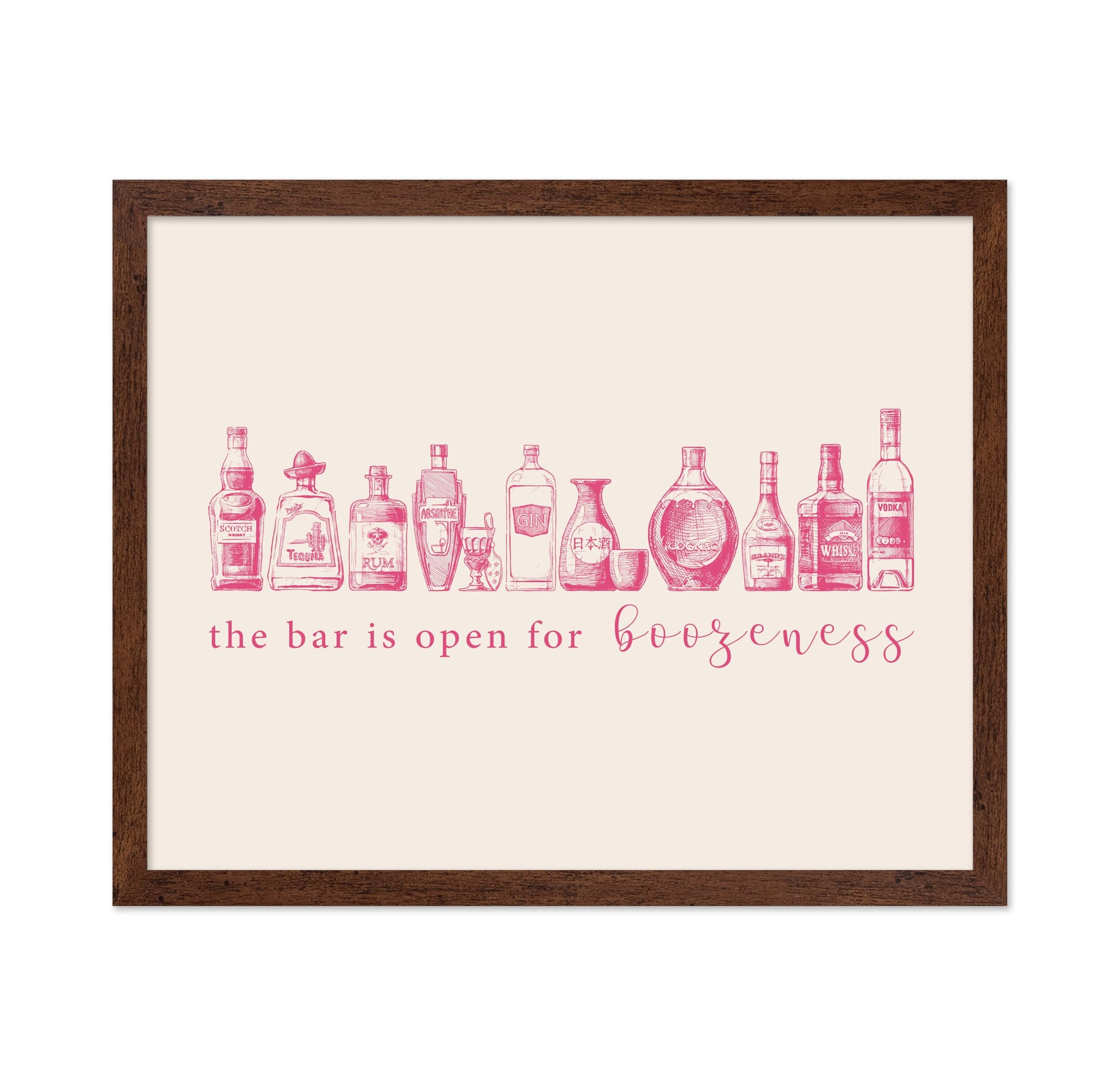 The Bar is Open for Boozeness No3