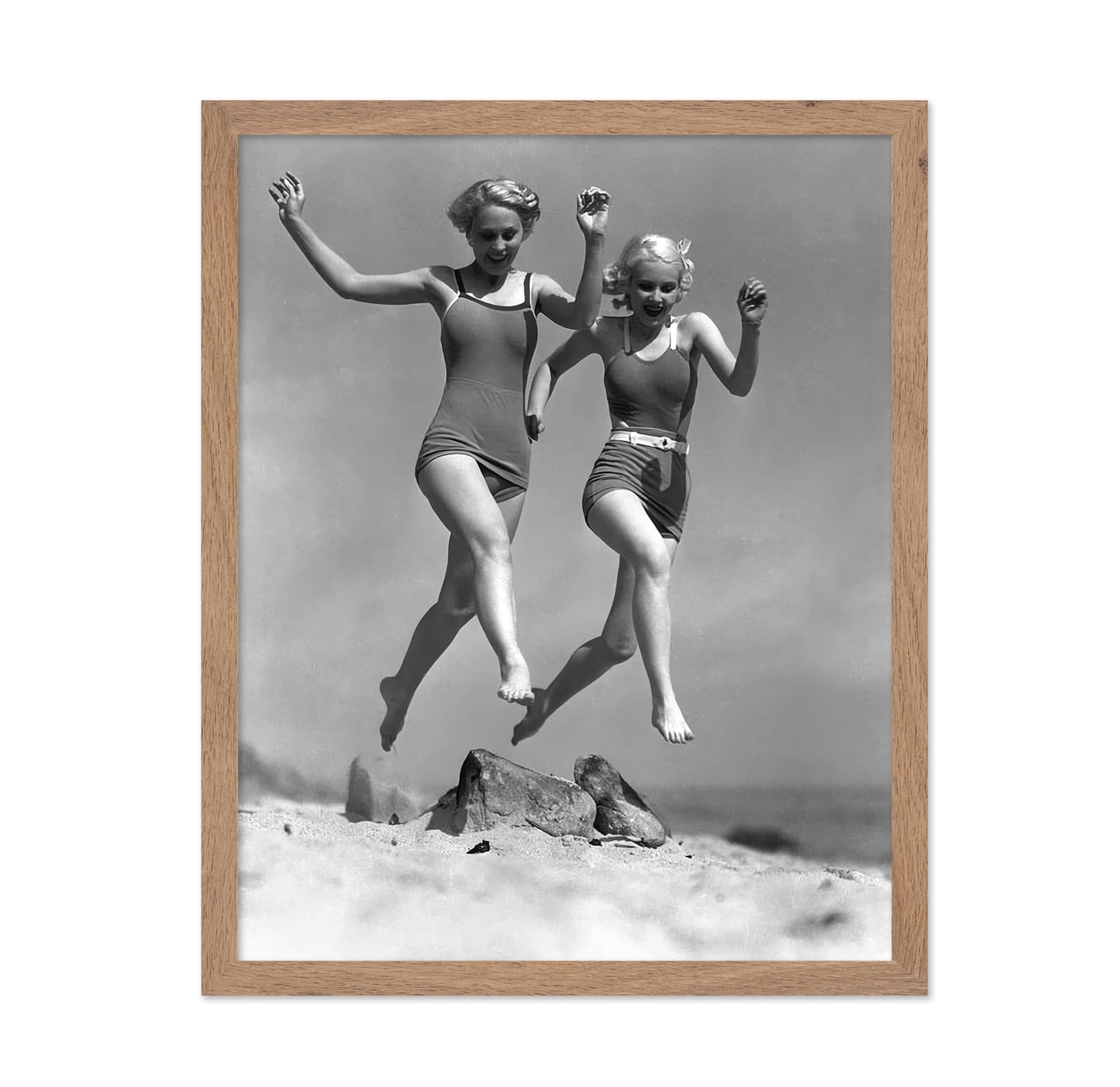 Actresses Running on the Beach