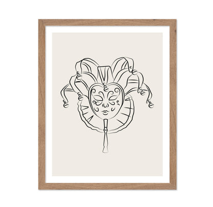 Venetian Mask Sketch