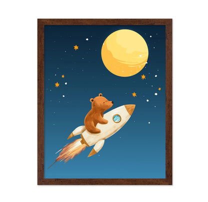 Bear on a Rocket