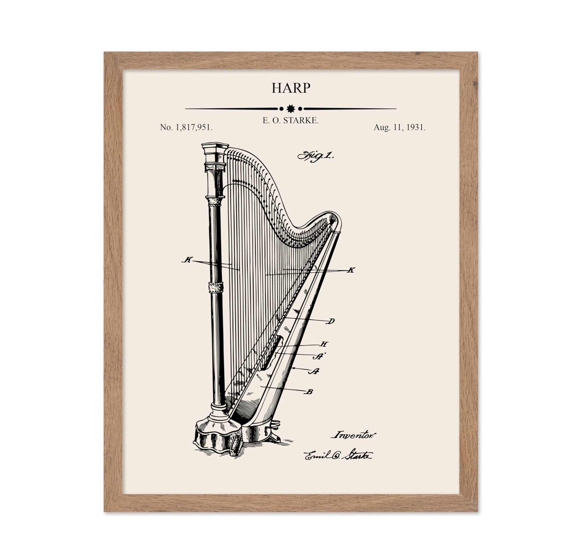 Harp Blueprint No1