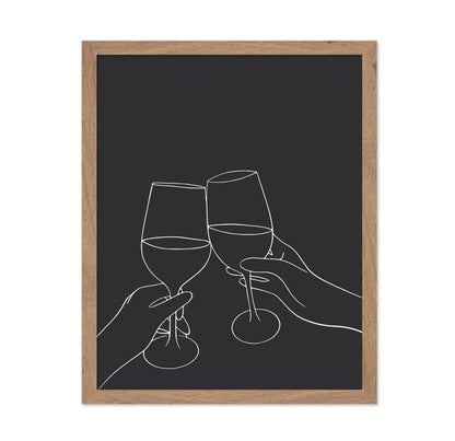 Cheers Line Drawing No1