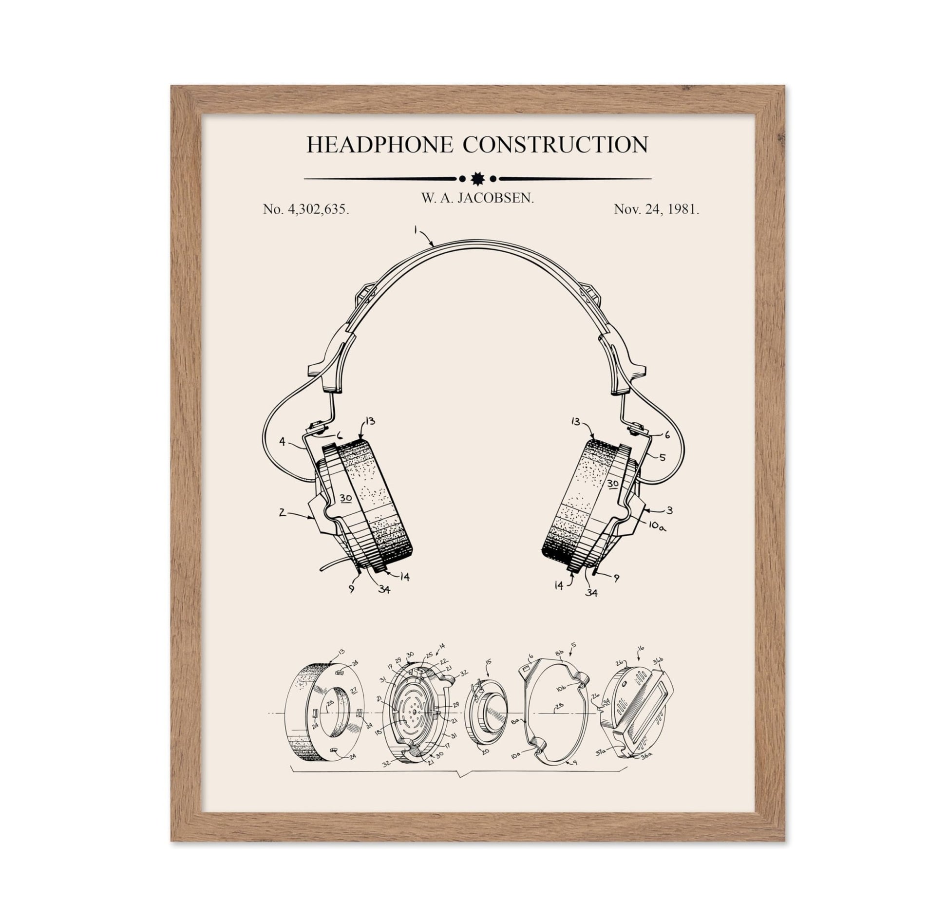 Headphones Blueprint No2