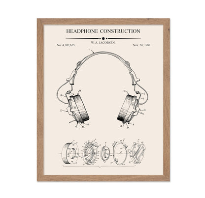 Headphones Blueprint No2