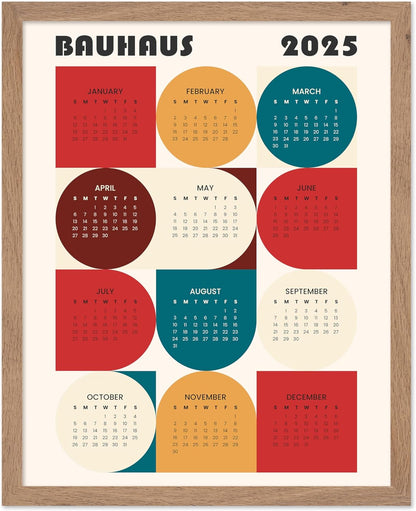 Bauhaus 2025 Calendar