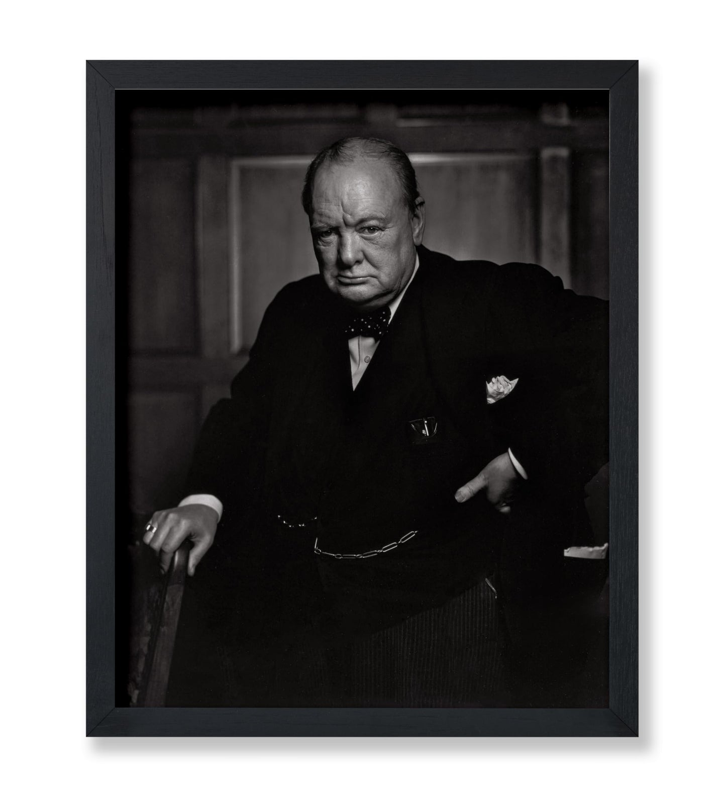 Winston Churchill Portrait