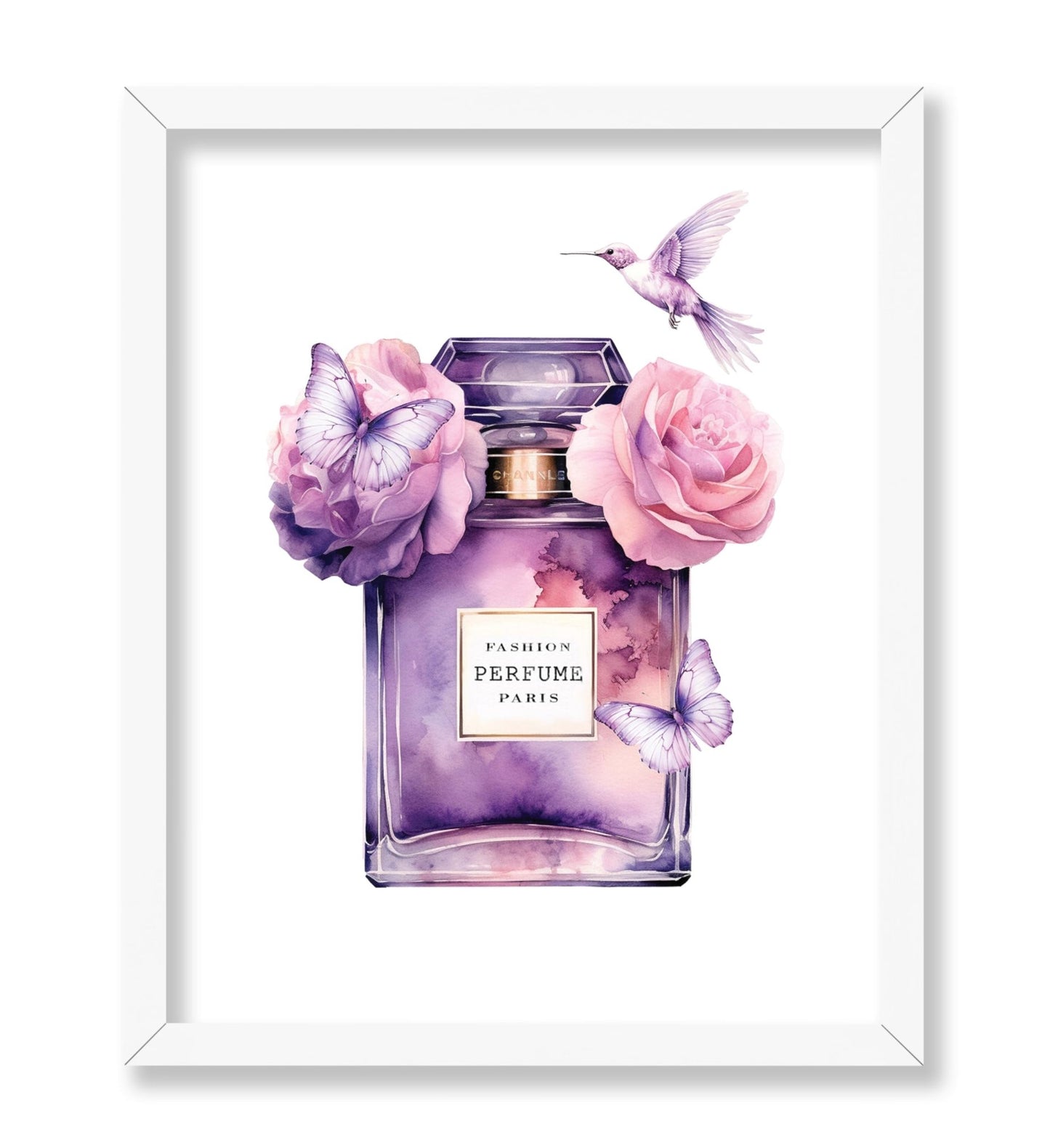 Purple Fashion Perfume