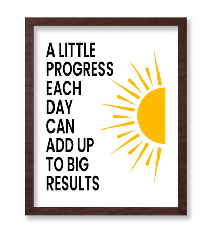 A Little Progress Each Day