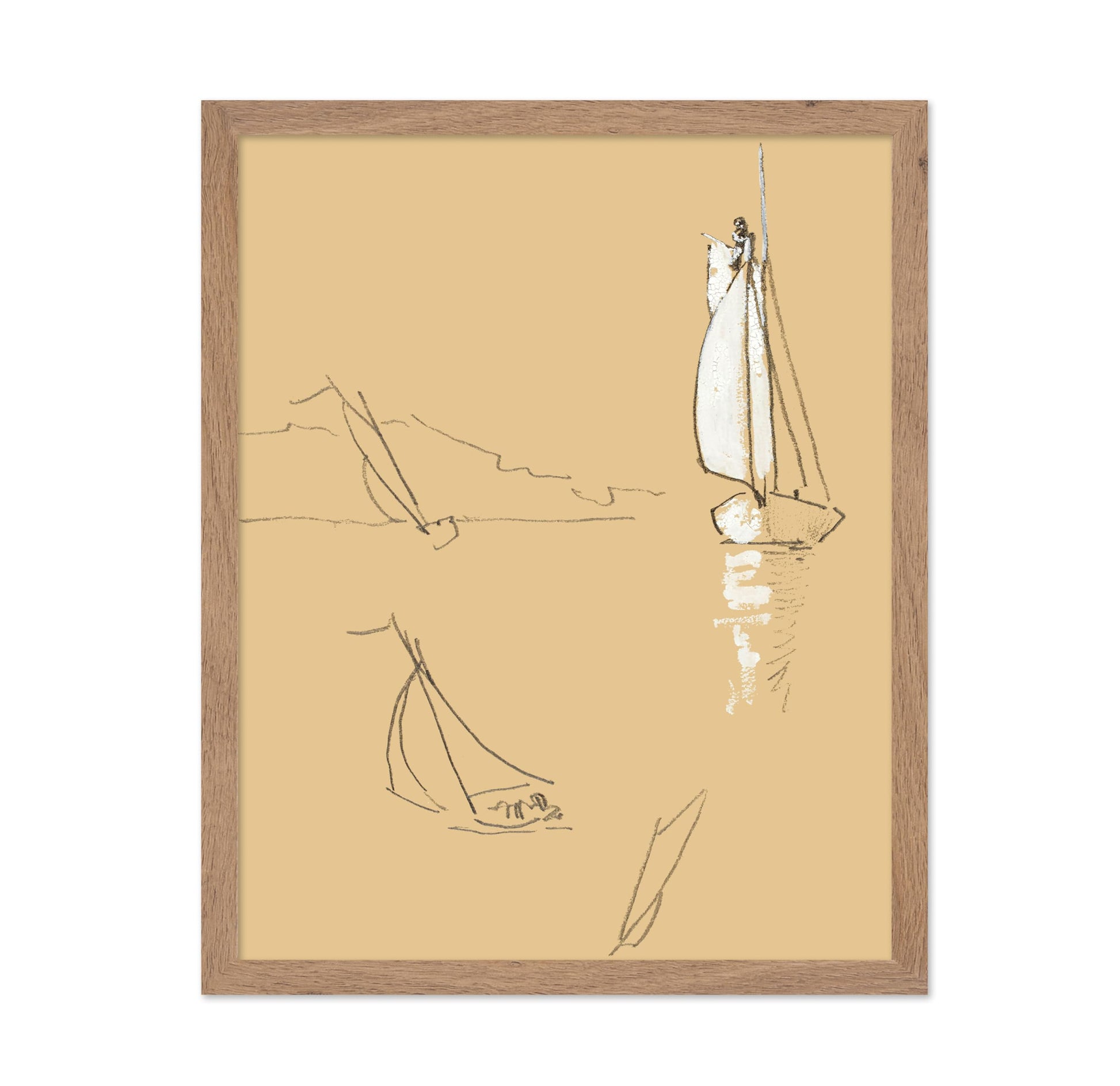 Sketches of Sailboats