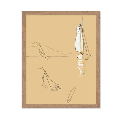 Sketches of Sailboats