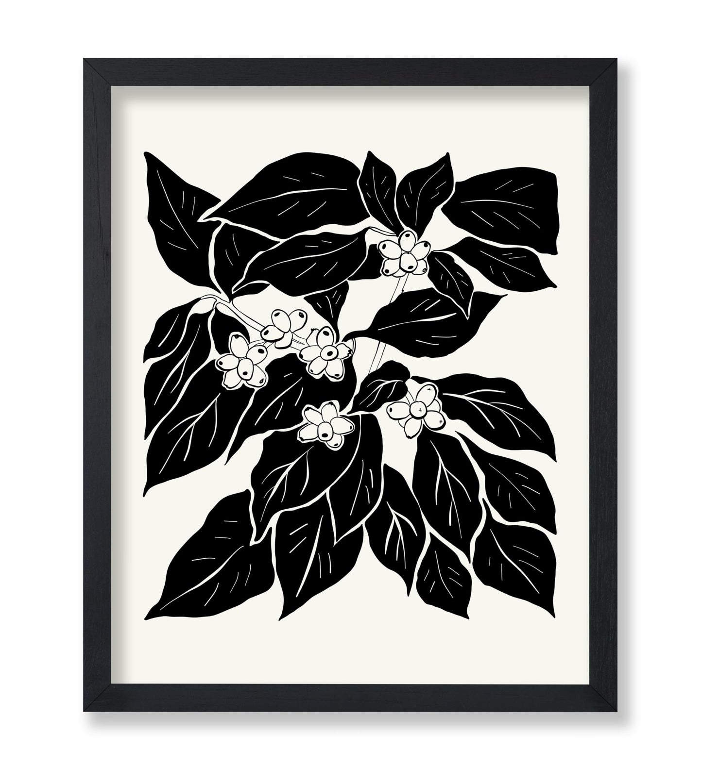 Abstract Plant Illustration