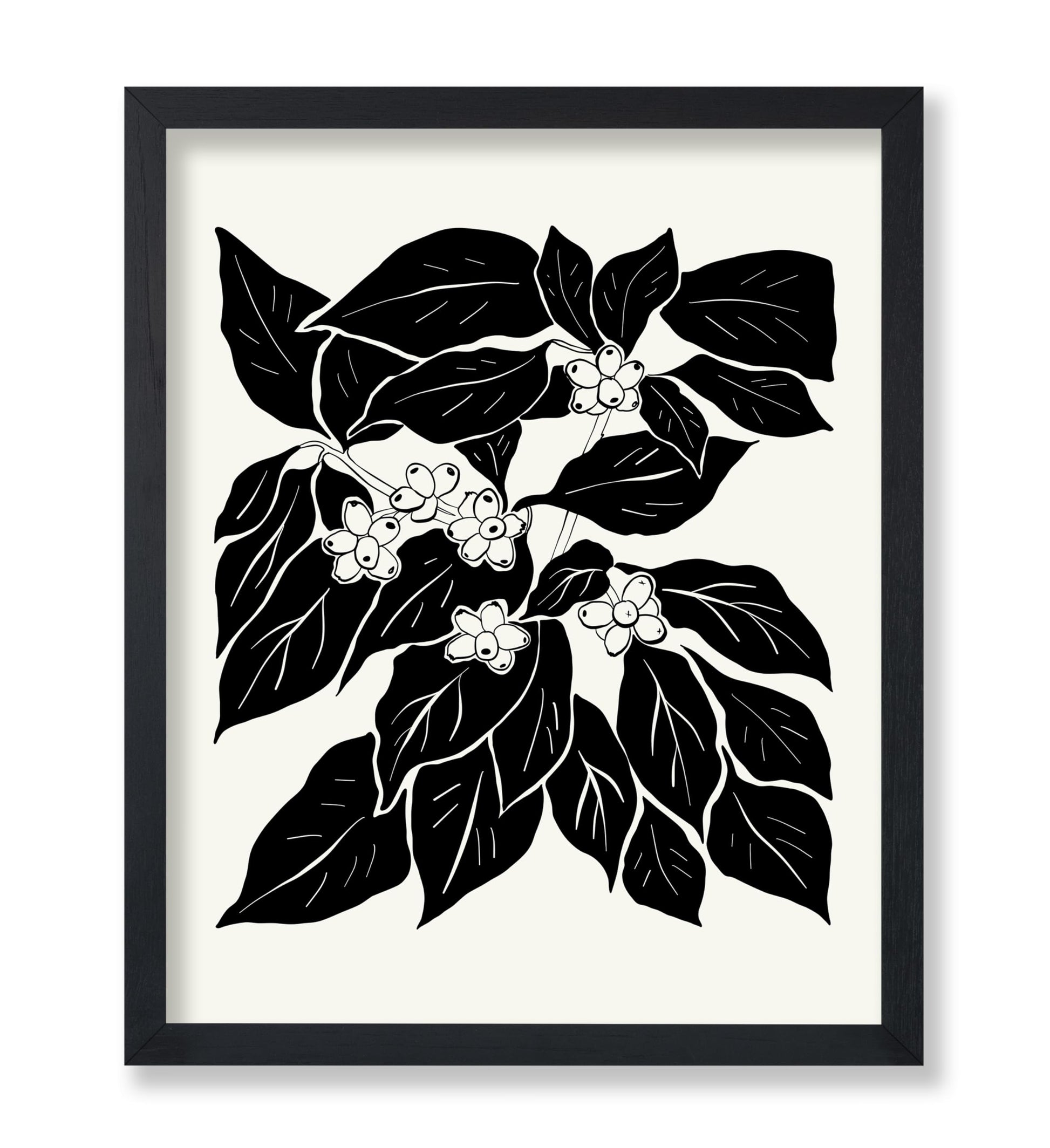 Abstract Plant Illustration