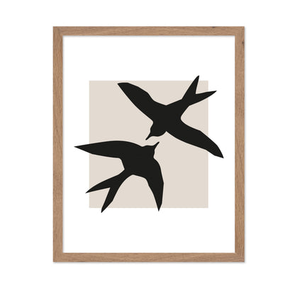 Swallows Silhouette No2