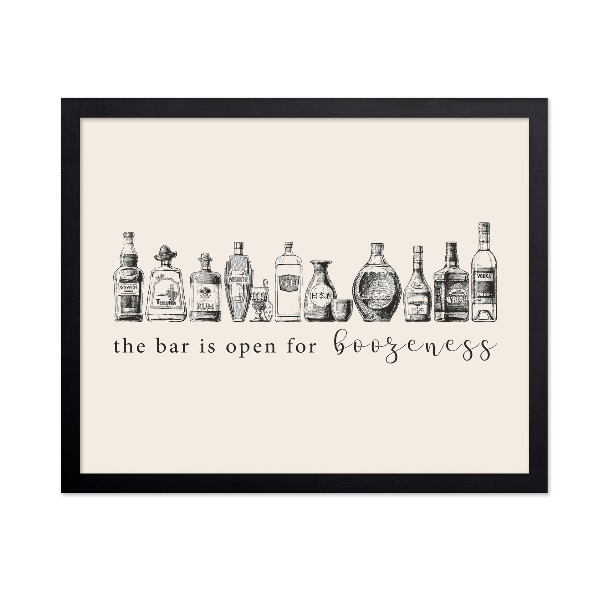 The Bar is Open for Boozeness No6
