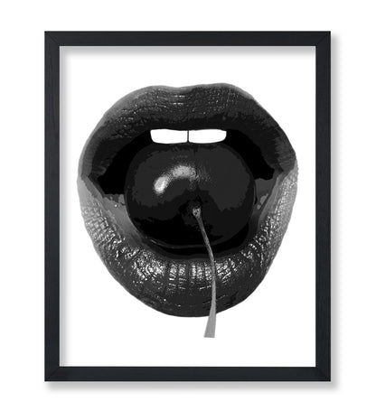 Cherry on Lips