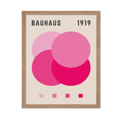 Bauhaus - Pink Circles