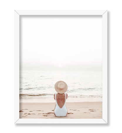 Woman in Beach