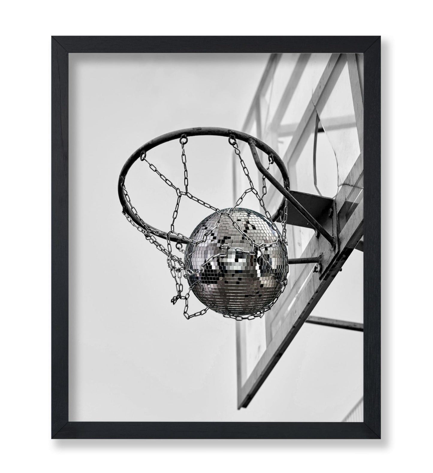 Disco Ball on Hoops