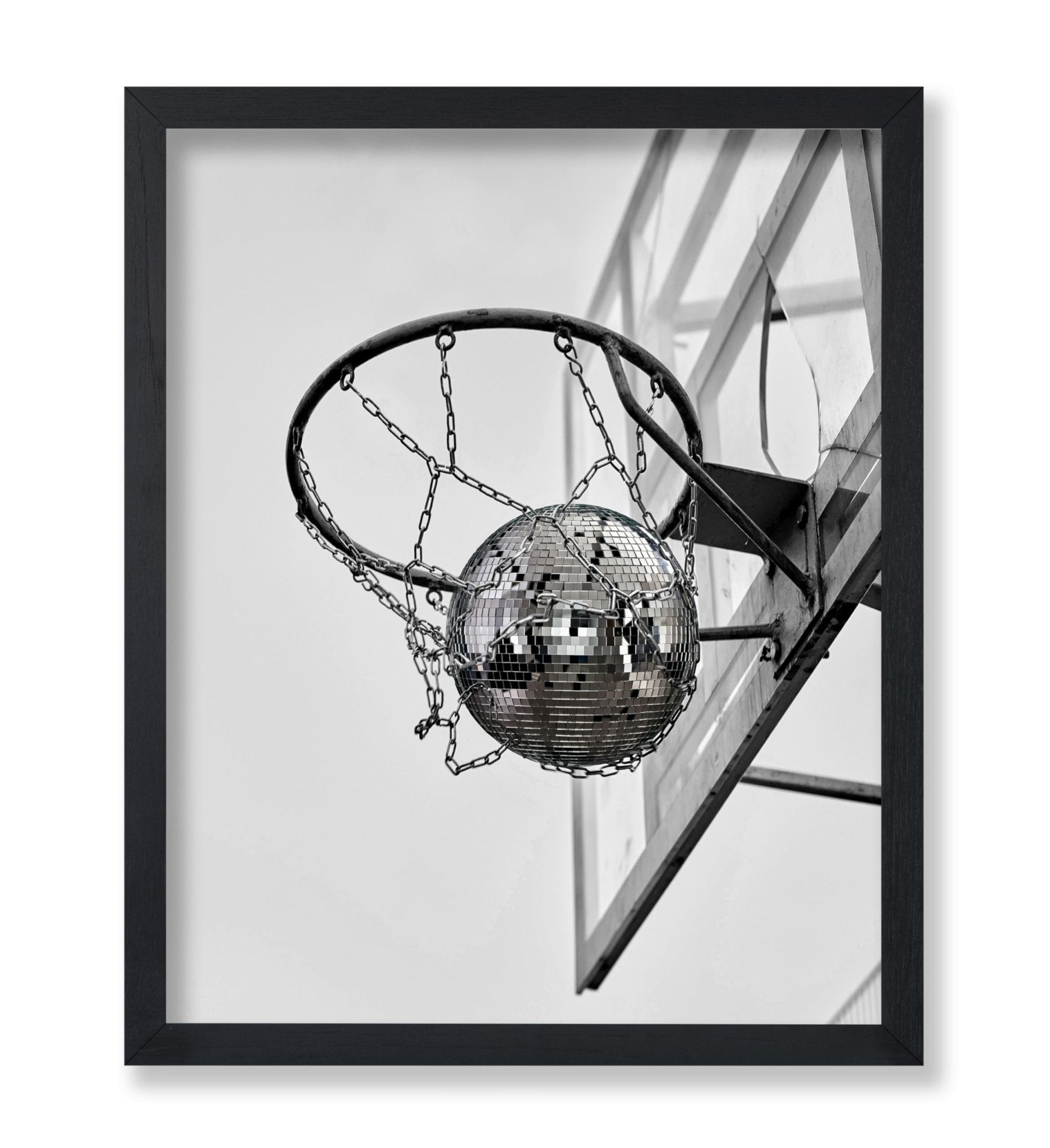 Disco Ball on Hoops