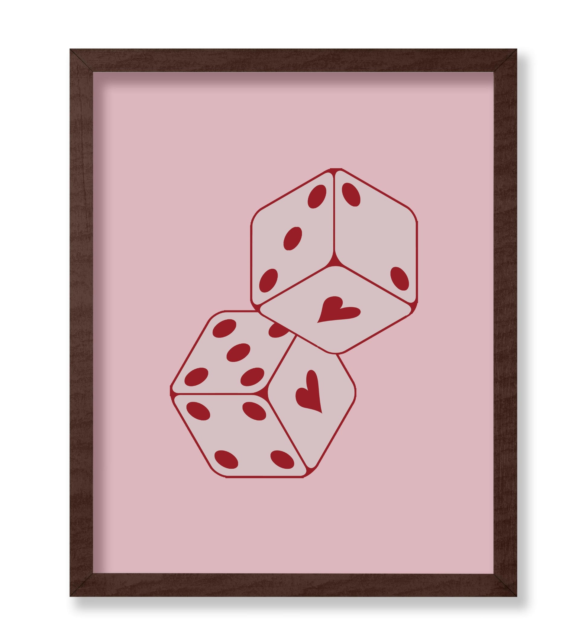 Chic Heart Dice
