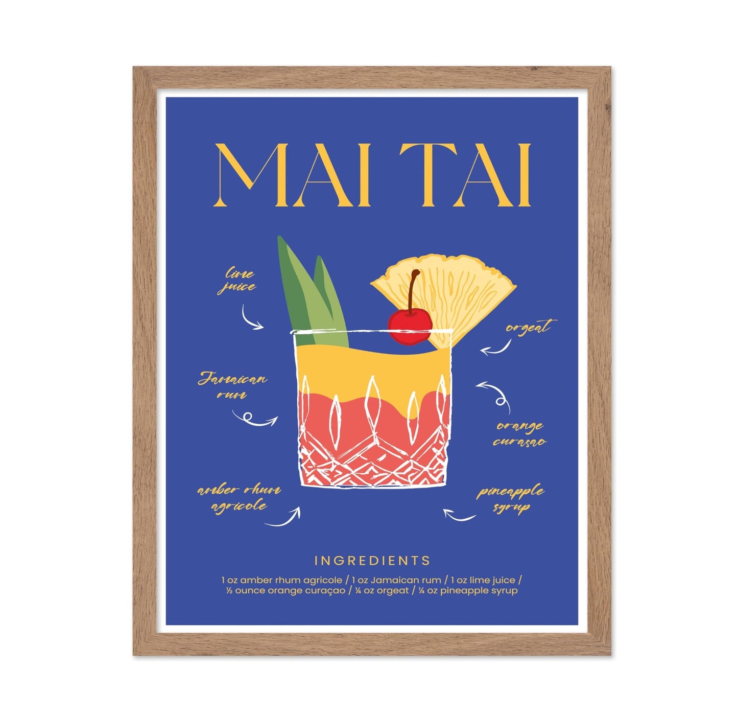 Mai Tai Cocktail Recipe