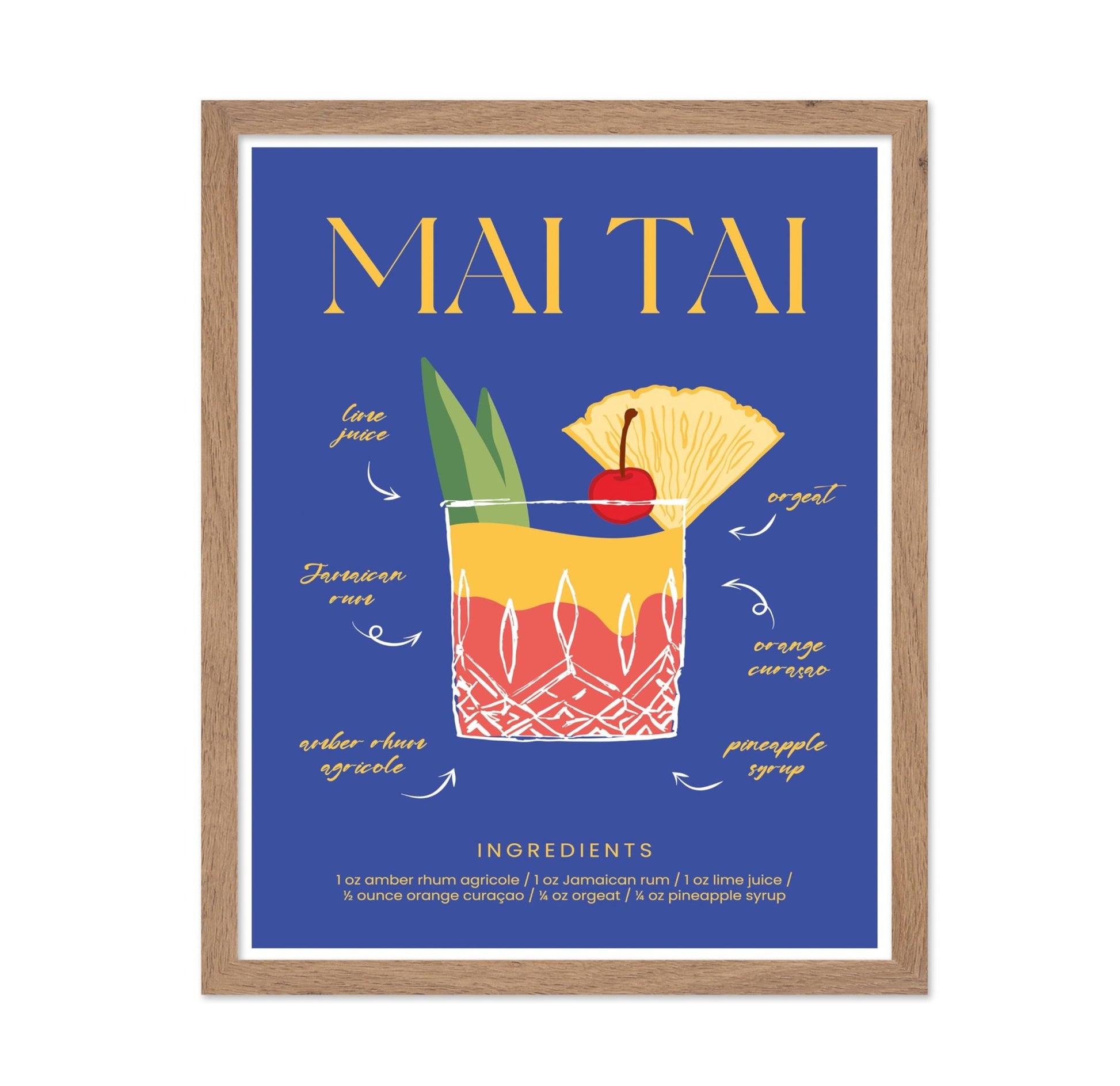 Mai Tai Cocktail Recipe
