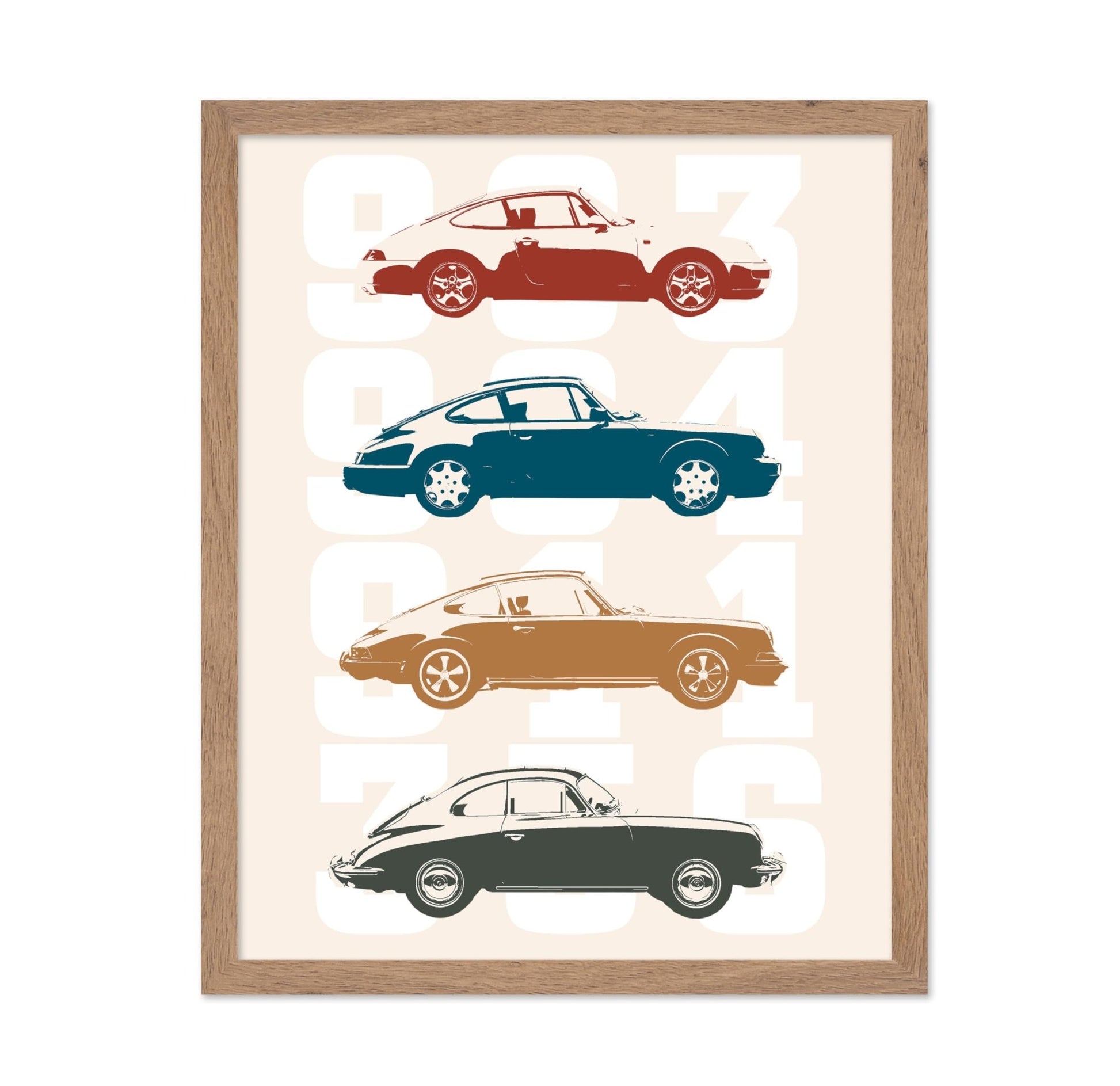 Classic Cars Silhouette