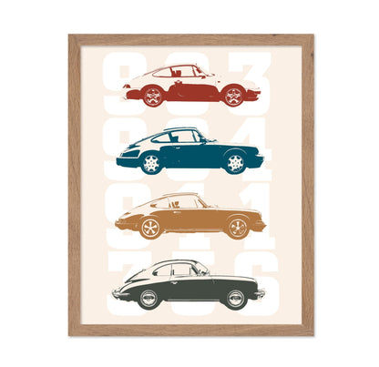 Classic Cars Silhouette