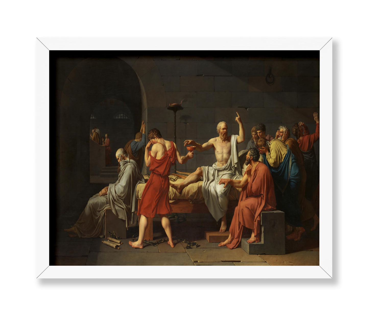 Jacques-Louis David - Death of Socrates
