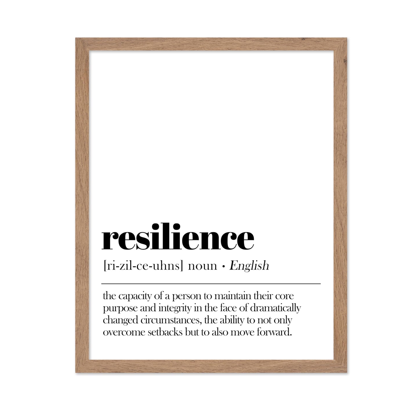 Resilience
